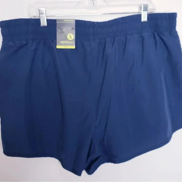 Xersion Running Short Blue Built-In Brief Size XXL Ocean Floor - Picture 2 of 11